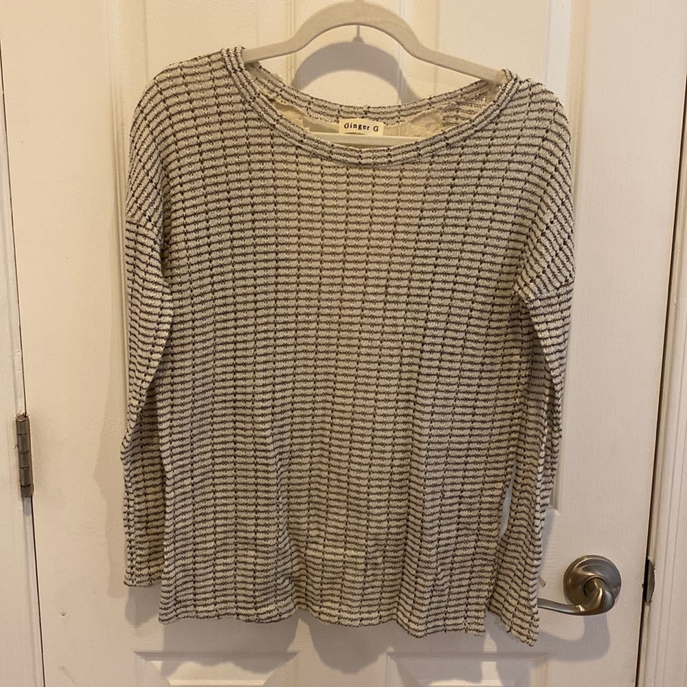 Ginger G long sleeved top size S